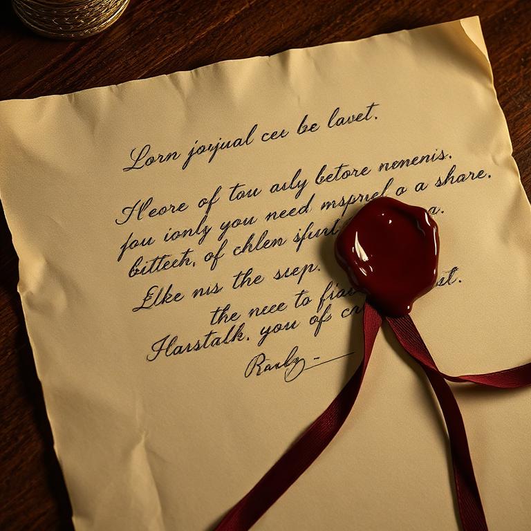 Crimson Letter — Handwritten Edition